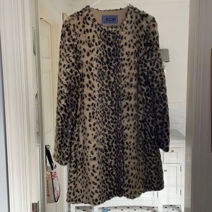J. McLaughlin Leopard Coat